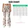 Tiny Crimson Cherries on Ivory for Cozy Autumn and Winter Lounging Leggings - 7