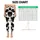 Black and White Cowhide Motifs for Country Fitness and Everyday Activewear Style Leggings - 1