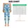 Sky Blue Daisy Blooms for Yoga, Pilates, and Everyday Springtime Style for Women Leggings - 1