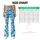 Sky Blue Daisy Blooms for Yoga, Pilates, and Everyday Springtime Style for Women Leggings - 7