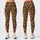 Tan and Black Leopard Spots for Studio Yoga and Everyday Activewear Style for Women Leggings - 3