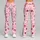 Soft Blush Heart Motif for Studio Days and Sweet Everyday Activewear Style for Her Leggings - 9