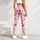 Soft Blush Heart Motif for Studio Days and Sweet Everyday Activewear Style for Her Leggings - 6