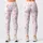 Soft Pink Hearts And Paw Motifs For Pet Lover Fitness And Everyday Athleisure For Women Leggings - 3