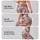 Elegant Pink Flamingos with Blush Stripes for Yoga, Running, and Everyday Activewear Leggings - 8