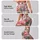 Elegant Pink Flamingos with Blush Stripes for Yoga, Running, and Everyday Activewear Leggings - 2