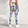 Colorful Monarch and Blue Butterflies for Yoga, Running and Outdoor Fitness for Women Leggings - 5