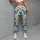 Colorful Monarch and Blue Butterflies for Yoga, Running and Outdoor Fitness for Women Leggings - 6