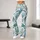 Teal Sea Turtles And Coastal Shells For Ocean-Loving Yoga And Beachside Adventures Leggings - 10