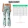 Teal Sea Turtles And Coastal Shells For Ocean-Loving Yoga And Beachside Adventures Leggings - 7
