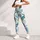 Teal Sea Turtles And Coastal Shells For Ocean-Loving Yoga And Beachside Adventures Leggings - 4