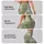Sage Green Chrysanthemum Florals for Yoga Pilates and Everyday Wear Leggings - 2