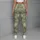 Sage Green Chrysanthemum Florals for Yoga Pilates and Everyday Wear Leggings - 6