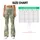 Sage Green Chrysanthemum Florals for Yoga Pilates and Everyday Wear Leggings - 7