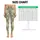Sage Green Chrysanthemum Florals for Yoga Pilates and Everyday Wear Leggings - 1