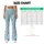 Pink Rose Sprigs on Aqua for Fresh Casual Everyday Style and Spring Outings Leggings - 7