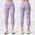 Lavender White Hearts for Romantic Wellness and Everyday Comfort Leggings - 3
