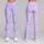 Lavender White Hearts for Romantic Wellness and Everyday Comfort Leggings - 9