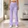 Lavender White Hearts for Romantic Wellness and Everyday Comfort Leggings - 11
