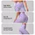 Lavender White Hearts for Romantic Wellness and Everyday Comfort Leggings - 8