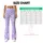 Lavender White Hearts for Romantic Wellness and Everyday Comfort Leggings - 7