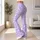 Lavender White Hearts for Romantic Wellness and Everyday Comfort Leggings - 12