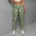 Sage Green Daisies for Spring Fitness and Everyday Activewear Style Leggings - 5