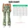 Sage Green Daisies for Spring Fitness and Everyday Activewear Style Leggings - 7