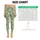 Sage Green Daisies for Spring Fitness and Everyday Activewear Style Leggings - 1
