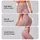 Blush Pink Ivory Botanical Sprigs for Yoga, Pilates and Everyday Activewear Leggings - 8