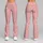 Blush Pink Ivory Botanical Sprigs for Yoga, Pilates and Everyday Activewear Leggings - 9