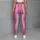 Pink Vertical Stripes for Yoga, Pilates, and Everyday Studio-to-Street Style Leggings - 6