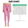 Pink Vertical Stripes for Yoga, Pilates, and Everyday Studio-to-Street Style Leggings - 1
