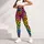 Rainbow Leopard Spots For Yoga, Pilates And Colorful Everyday Adventures Leggings - 4