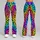 Rainbow Leopard Spots For Yoga, Pilates And Colorful Everyday Adventures Leggings - 9