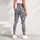 Gray White And Blush Polka Dots For Studio Yoga And Everyday Movement Leggings - 6