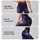 Colorful Starry Night Sky for Yoga, Fitness, and Everyday Cosmic Style Leggings - 2