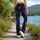 Colorful Starry Night Sky for Yoga, Fitness, and Everyday Cosmic Style Leggings - 12