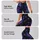 Colorful Starry Night Sky for Yoga, Fitness, and Everyday Cosmic Style Leggings - 8