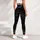 Black Starry Night Sky for Outdoor Fitness and Everyday Activewear Leggings - 5