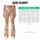 Peach Meadow Daisies for Yoga, Pilates, Commuting, and Relaxed Everyday Adventures Leggings - 7