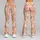 Peach Meadow Daisies for Yoga, Pilates, Commuting, and Relaxed Everyday Adventures Leggings - 9