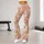 Peach Meadow Daisies for Yoga, Pilates, Commuting, and Relaxed Everyday Adventures Leggings - 10