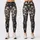 Ivory Floral Mandala Motifs for Cozy Winter Yoga, Studio Sessions, and Everyday Wear Leggings - 3