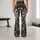 Ivory Floral Mandala Motifs for Cozy Winter Yoga, Studio Sessions, and Everyday Wear Leggings - 10