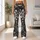 Ivory Floral Mandala Motifs for Cozy Winter Yoga, Studio Sessions, and Everyday Wear Leggings - 11