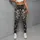 Ivory Floral Mandala Motifs for Cozy Winter Yoga, Studio Sessions, and Everyday Wear Leggings - 5