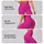Raspberry White Polka Dot Style for Summer Fitness and Outdoor Running Leggings - 2