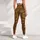 Golden Paisley Mandala Motifs for Yoga, Meditation, and Everyday Wellness for Women Leggings - 5