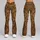 Golden Paisley Mandala Motifs for Yoga, Meditation, and Everyday Wellness for Women Leggings - 9